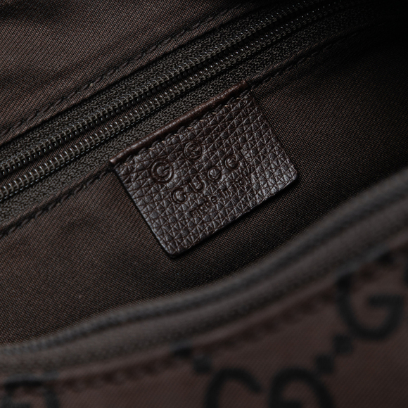 Pre-Loved Gucci GG Nylon Shoulder Bag - Picture 5 of 7